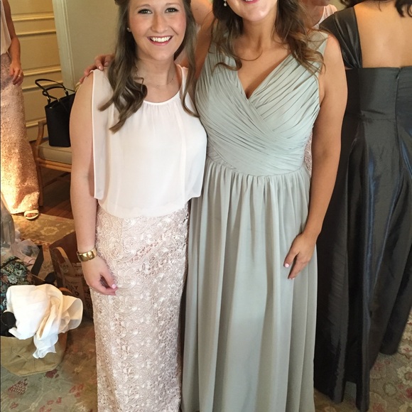 Grey bridesmaid dress - Picture 7 of 8